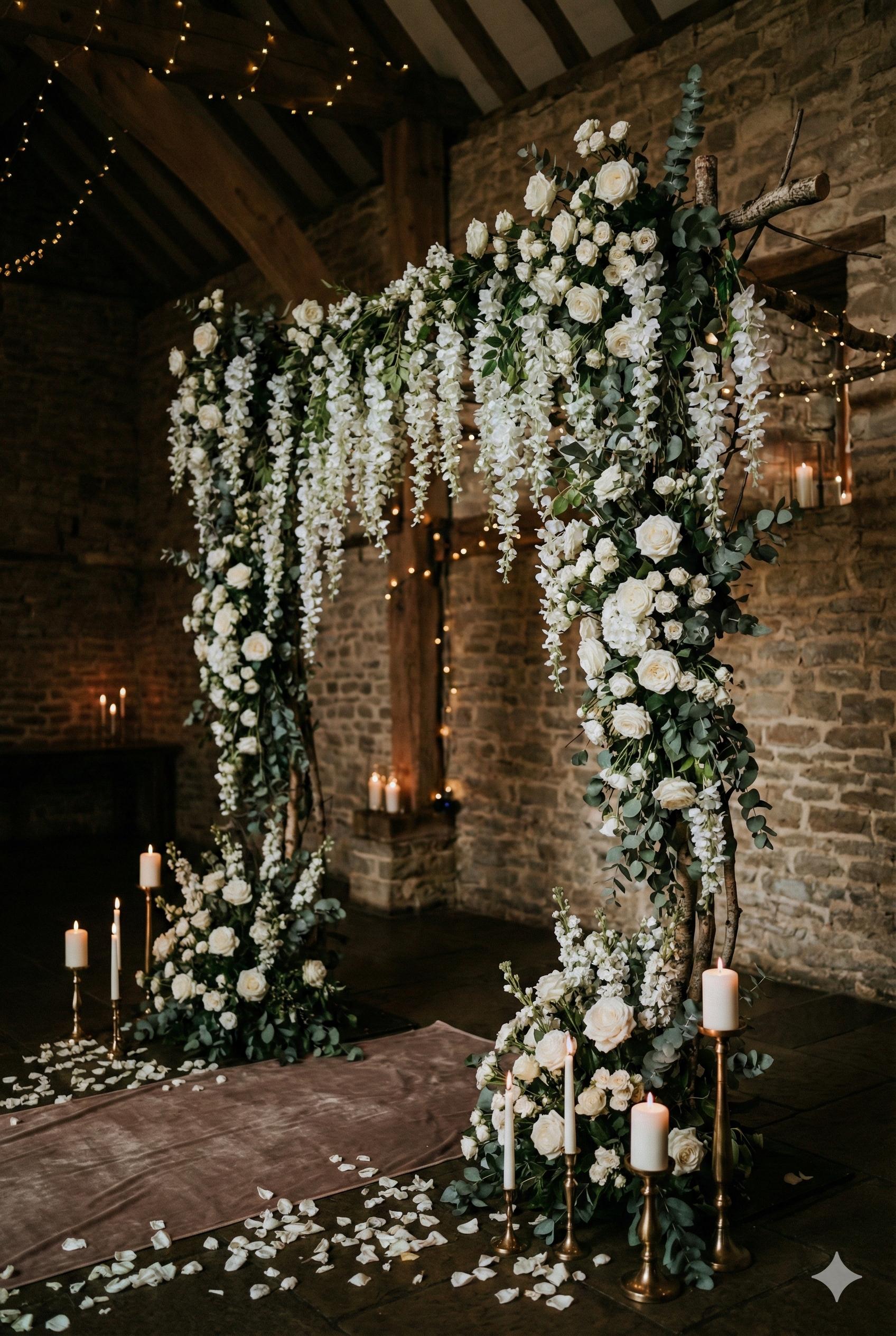 SB Floristry Luxury Hotel Floral Installation